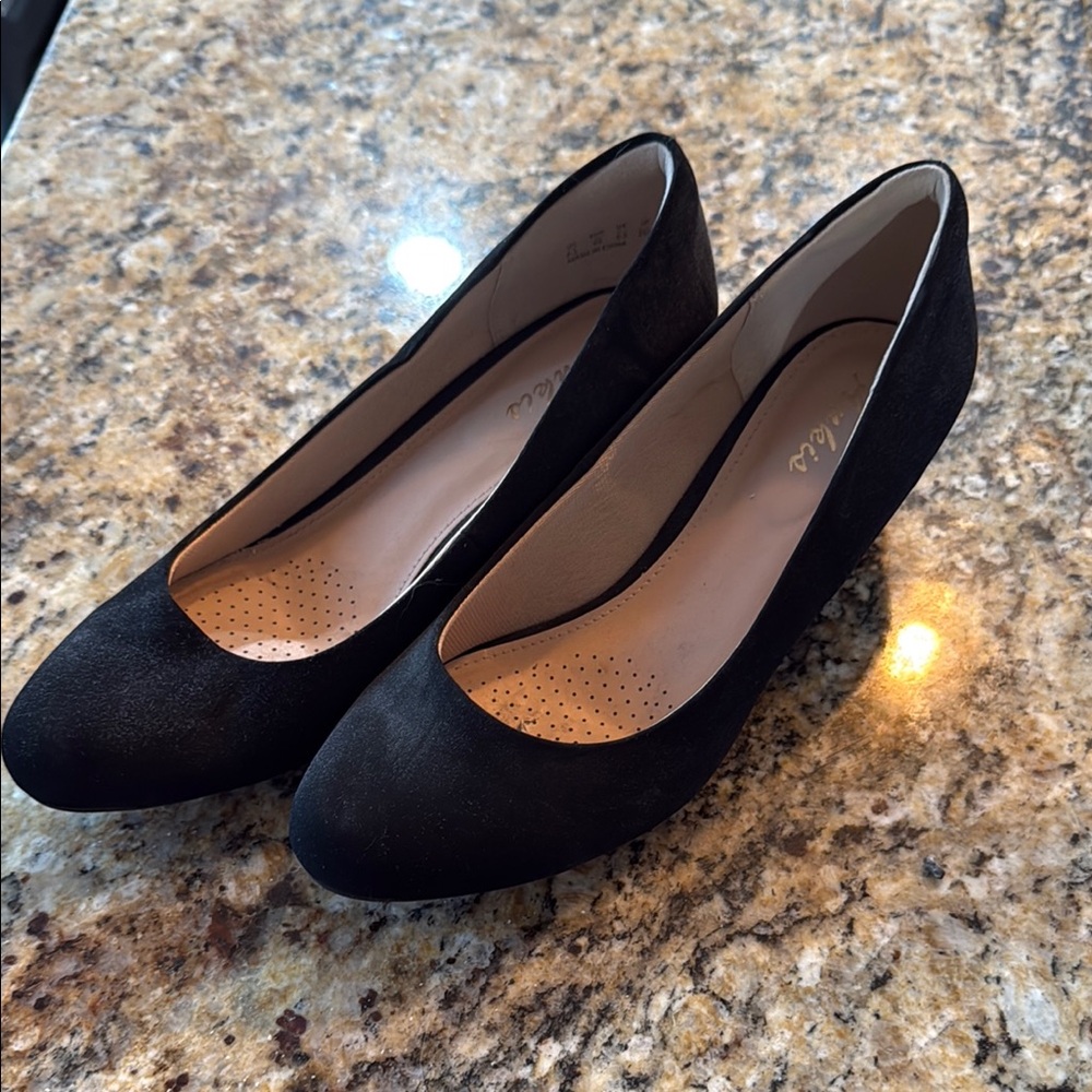 Elegant Black Women's Wedges